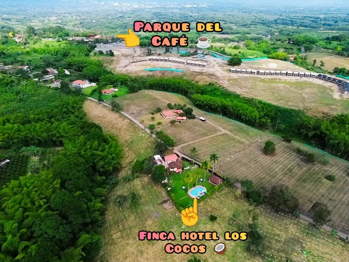 Finca Hotel Los Cocos Montenegro Exterior foto